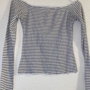 Hollister striped long sleeve shirt